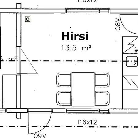 Hirsi - The White Blue Wilderness Chalet