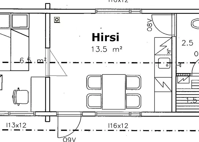 Hirsi - The White Blue Wilderness Chalet